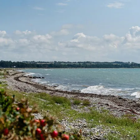 Panorama And Bridge At Sejero Bay Tjørneholm